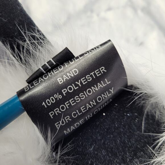 NWT Adrienne Landau Velvet Band White Earmuffs - Picture 8 of 14